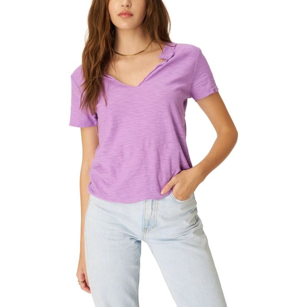 Project Social T Womens  Plata Notched T-Shirt